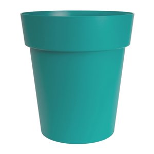 VIVA 13" ROUND SELF-WATERING PLANTER BL