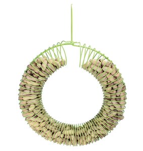 Wreath Peanut Feeder Ast. Colors